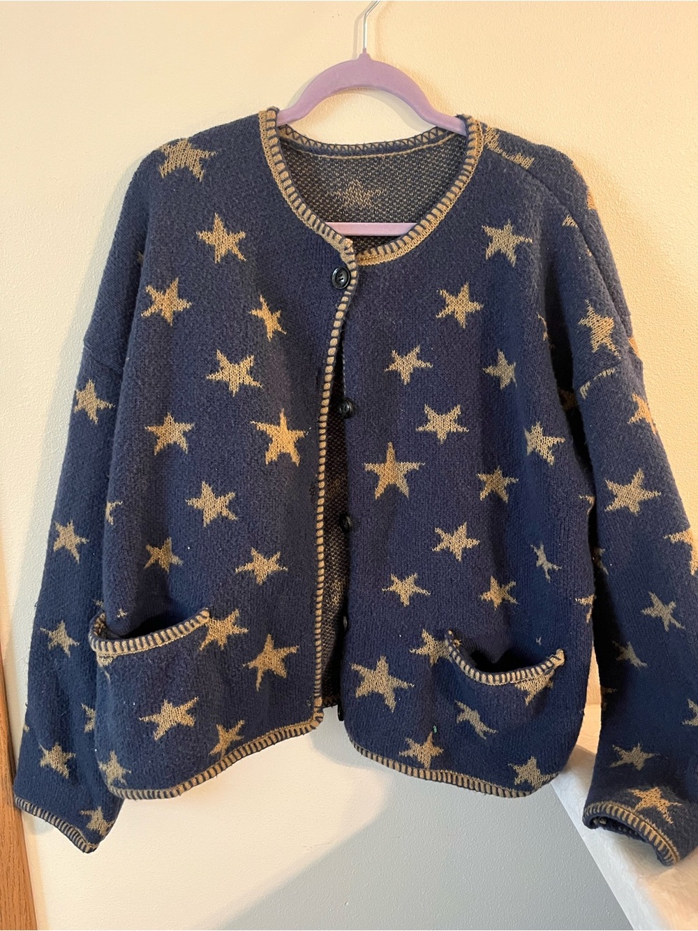 Star Cardigan - No Tags, Vintage?